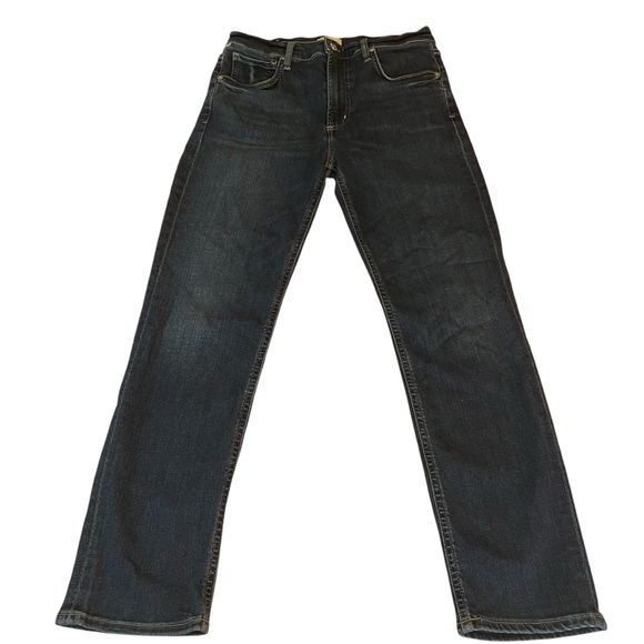 CITIZENS OF HUMANITY Isola High Rise Straight Crop Dark Jeans Women's Size 28 - Picture 6 of 16
